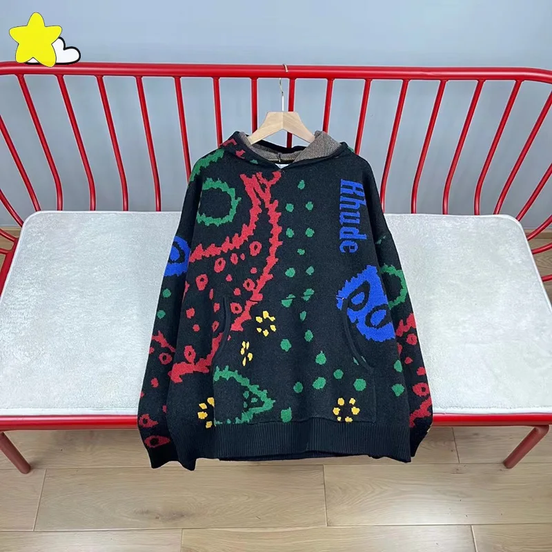 Винтажная плотная жаккардовая Вязаная толстовка с капюшоном в стиле ревеня кешью для мужчин и женщин лучшее качество Зимний свободный свитер в стиле ревеня пуловеры
Винтажная плотная жаккардовая Вязаная толстовка с капюшоном в стиле ревеня кешью для мужчин и женщин лучшее качество Зимний свободный свитер в стиле ревеня пуловеры