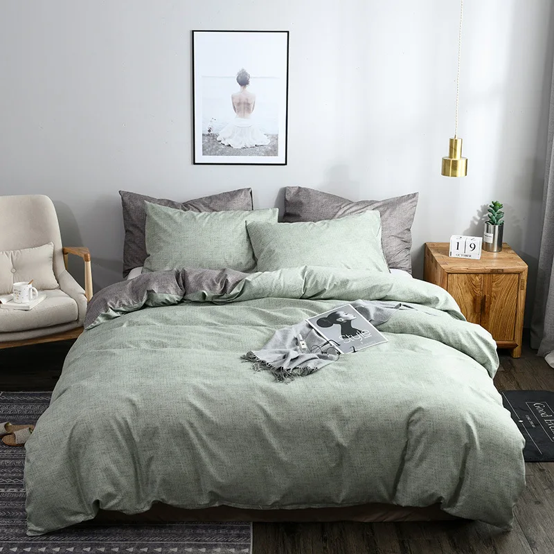 Luxury Green Bedding Set Nordic Style Soft Comforter Duvet Cover Bedspreads For Bed Linen Comefortable Quilt With Pillowcase
Luxury Green Bedding Set Nordic Style Soft Comforter Duvet Cover Bedspreads For Bed Linen Comefortable Quilt With Pillowcase