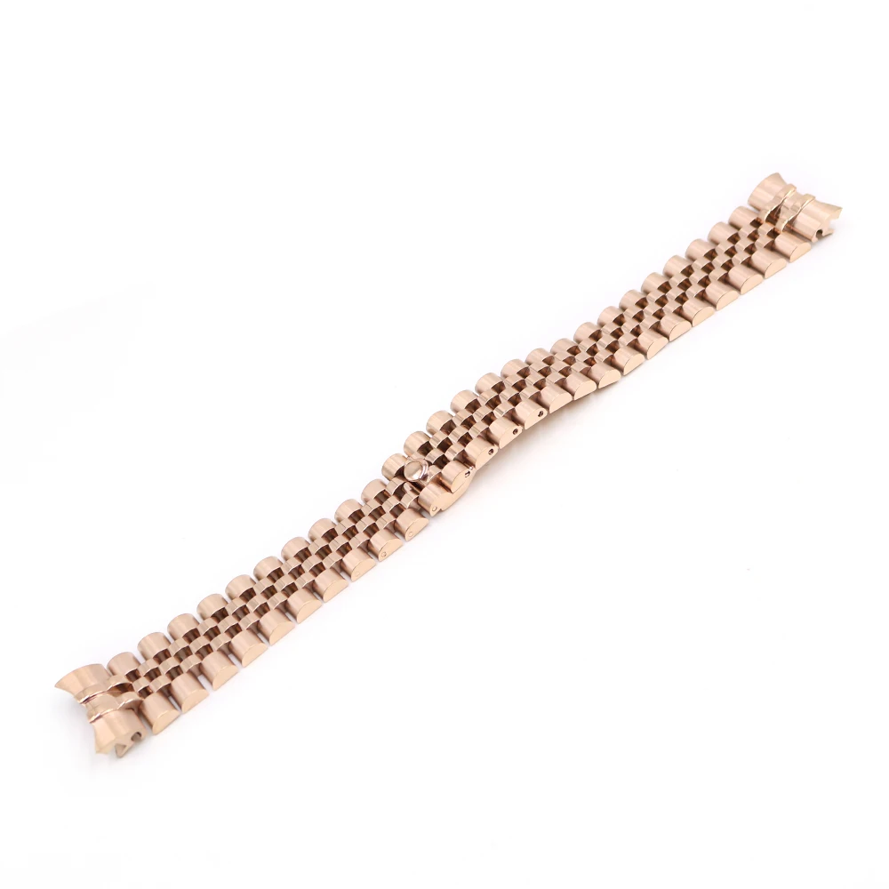 20mm 316L Stainless Steel Jubilee Silver Two Tone Rose Gold Wrist Bracelet Solid Screw Links Curved End Women Men Watch Strap
20mm 316L Stainless Steel Jubilee Silver Two Tone Rose Gold Wrist Bracelet Solid Screw Links Curved End Women Men Watch Strap