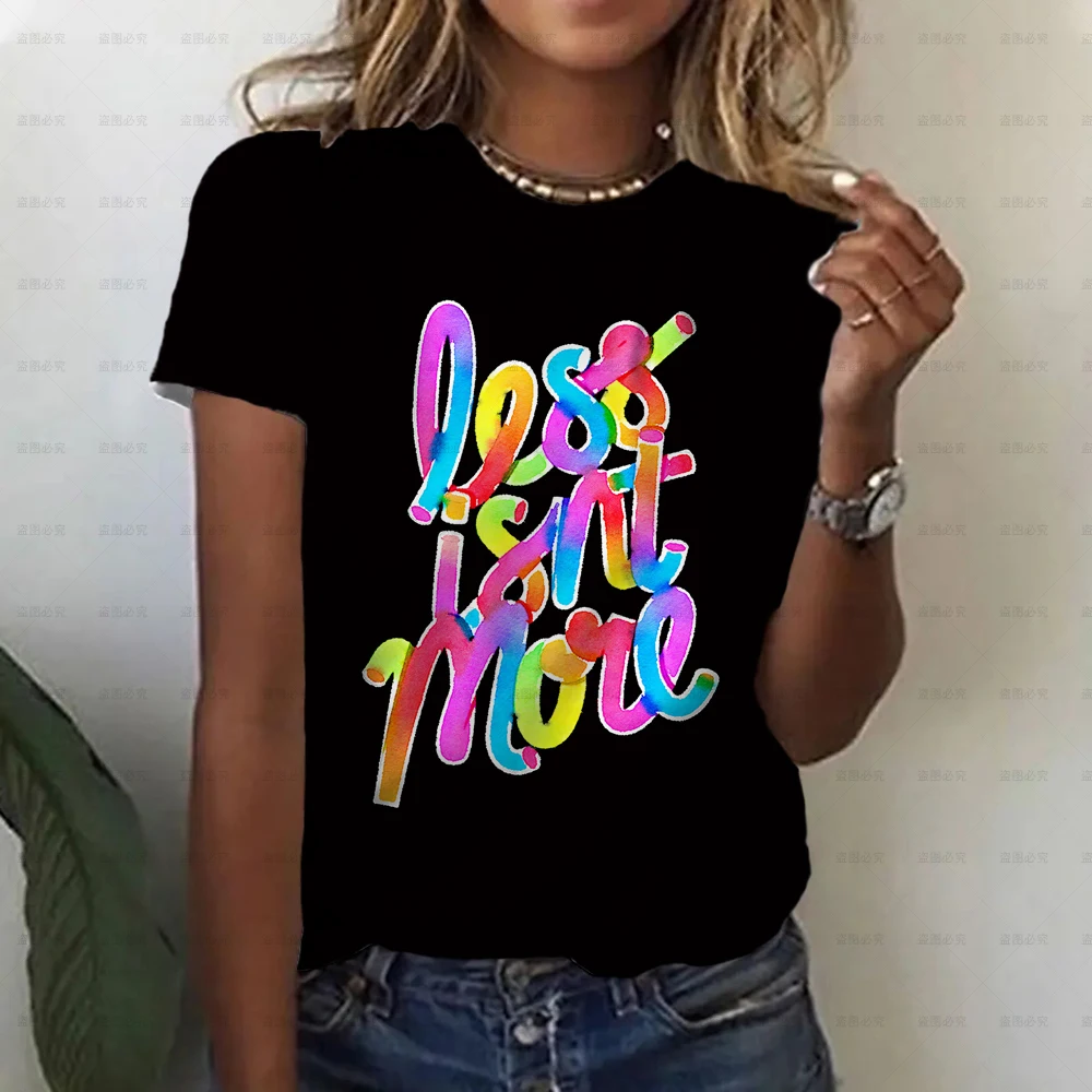 Женская футболка 2023, черная футболка с принтом музыкальных нот, гитары, женская летняя повседневная футболка с коротким рукавом и круглым вырезом, топы, топы для женщин 
Женская футболка 2023, черная футболка с принтом музыкальных нот, гитары, женская летняя повседневная футболка с коротким рукавом и круглым вырезом, топы, топы для женщин