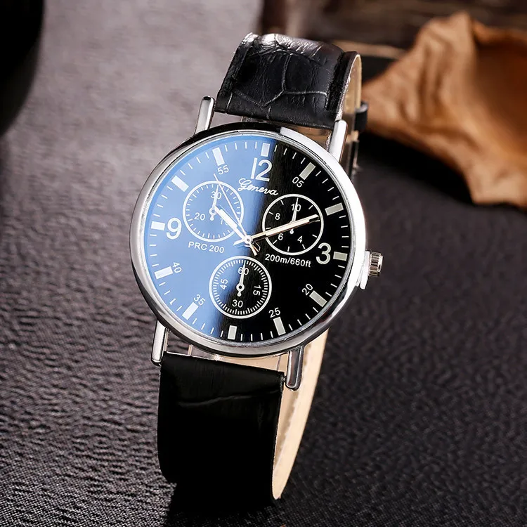 Men's Fashion Sports Three-Eye Blue Light Glass Belt Watch Unisex Couple's Quartz Watch
Men's Fashion Sports Three-Eye Blue Light Glass Belt Watch Unisex Couple's Quartz Watch