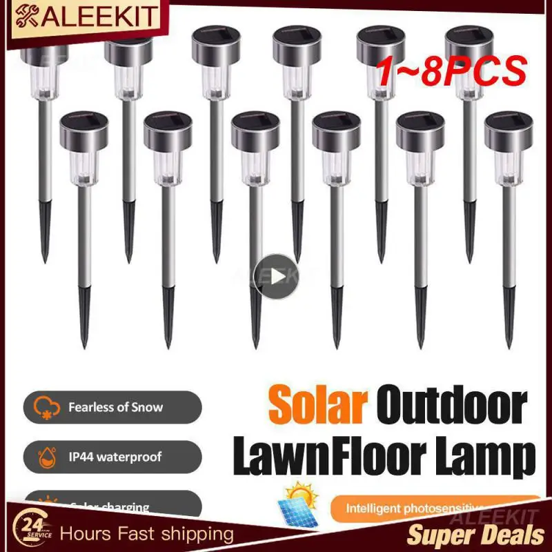 1~8PCS 12Pack Solar Garden Light Outdoor Solar Powered Lamp Lanter Waterproof Landscape Lighting For Pathway Patio Yard Lawn
1~8PCS 12Pack Solar Garden Light Outdoor Solar Powered Lamp Lanter Waterproof Landscape Lighting For Pathway Patio Yard Lawn