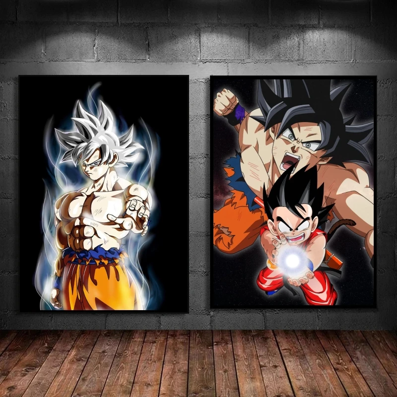 Japanese Classic Anime Dragon Ball Goku Wall Art Home Picture Cuadros Best Gift Children's Bedroom Decor Hanging Comics Pictures
Japanese Classic Anime Dragon Ball Goku Wall Art Home Picture Cuadros Best Gift Children's Bedroom Decor Hanging Comics Pictures