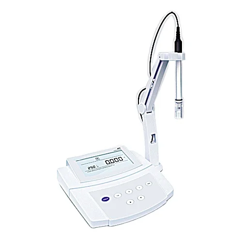 Benchtop Conductivity Meter 0.01~20.00mS/cm Accuracy: 1% F.S with temperature show
Benchtop Conductivity Meter 0.01~20.00mS/cm Accuracy: 1% F.S with temperature show
