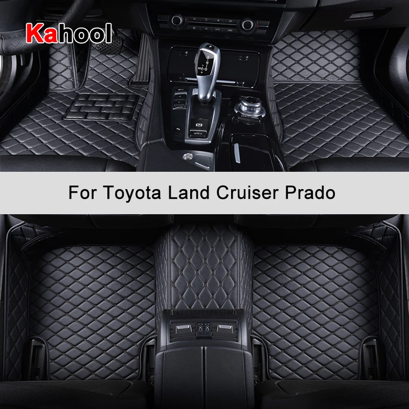 KAHOOL Custom Car Floor Mats For Toyota Land Cruiser Prado Auto Accessories Foot Carpet
KAHOOL Custom Car Floor Mats For Toyota Land Cruiser Prado Auto Accessories Foot Carpet
