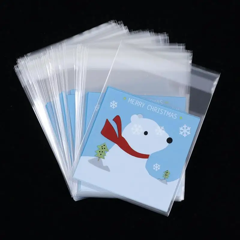 100pcs Christmas Candy Bags Portable Creative Cute Biscuits Storage Pouch Toast Packing Pouch Bag Gift Bag for Festival
100pcs Christmas Candy Bags Portable Creative Cute Biscuits Storage Pouch Toast Packing Pouch Bag Gift Bag for Festival
