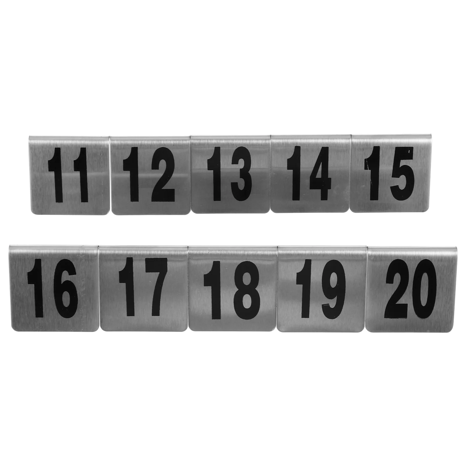 Number Table Numbers Restaurant Plate Steel Signs Stainless Desktop Tent Plates Sign Wedding Tabletop Metal 20Cardsnumbered
Number Table Numbers Restaurant Plate Steel Signs Stainless Desktop Tent Plates Sign Wedding Tabletop Metal 20Cardsnumbered