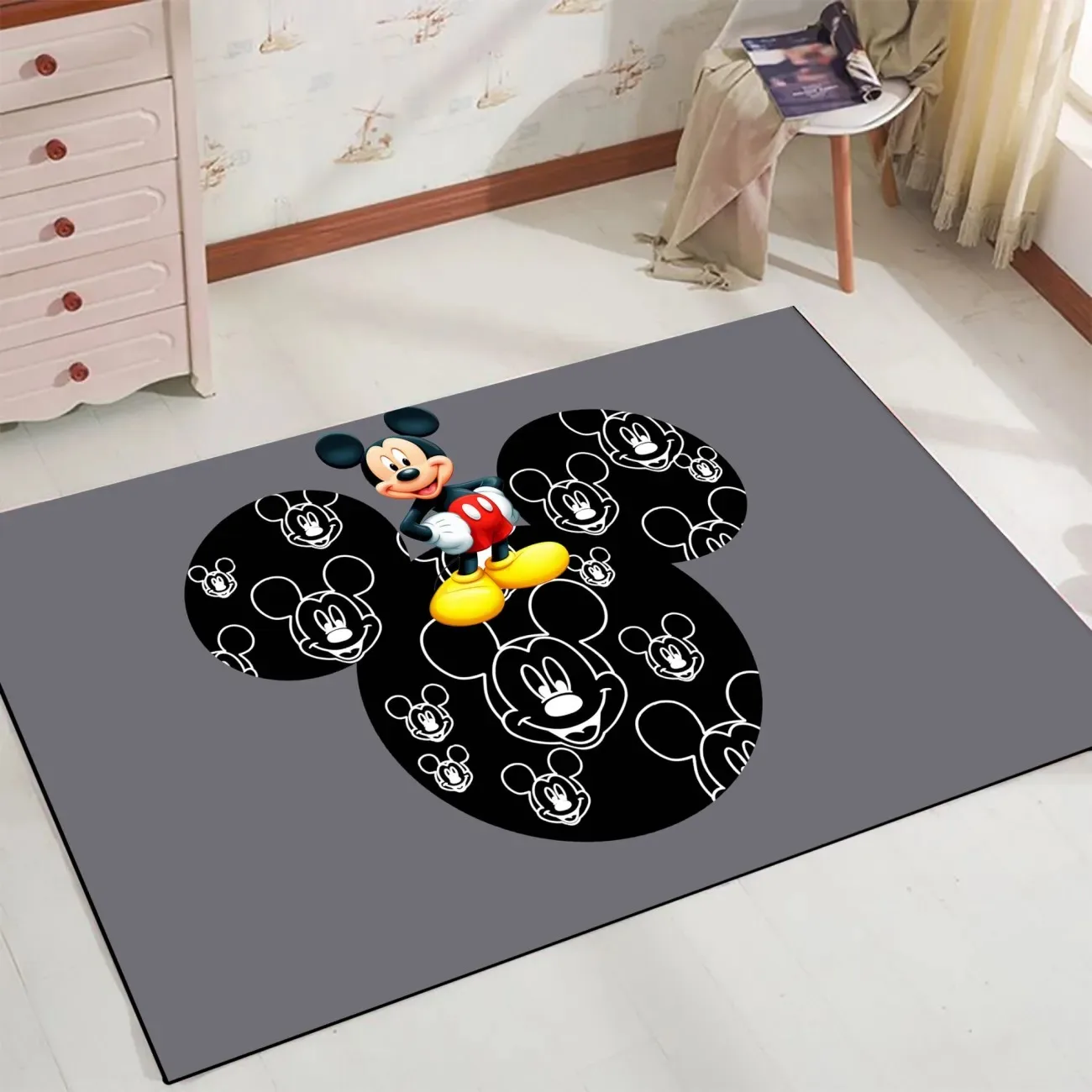 Disney Cartoon Mickey Minnie Diamond Painting Door Mat Anti-Slip Bathroom Mat Bedroom Carpet Children Room Home Decor
Disney Cartoon Mickey Minnie Diamond Painting Door Mat Anti-Slip Bathroom Mat Bedroom Carpet Children Room Home Decor