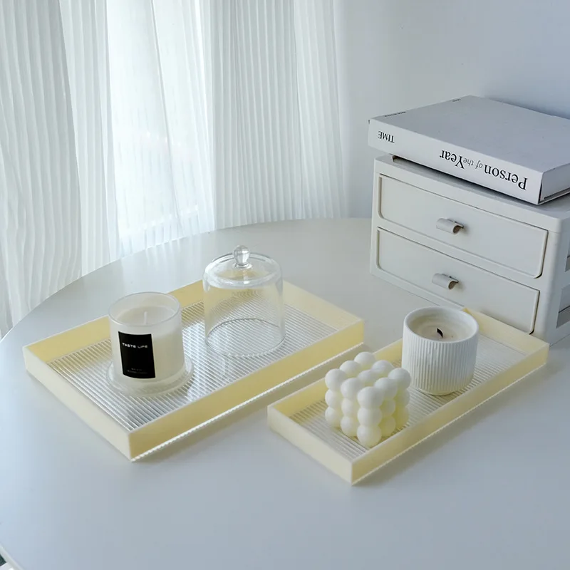 Milky White Rectangular Storage Trays Bathroom Perfume Aromatherapy Cosmetic Organization Plate Home Decorative Trays Dish New
Milky White Rectangular Storage Trays Bathroom Perfume Aromatherapy Cosmetic Organization Plate Home Decorative Trays Dish New