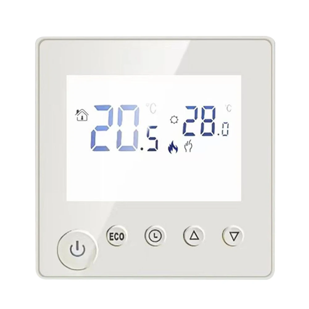 Room Thermostat Digital Temperature Controller LCD Controller AC95V-240V Underfloor Heating Home Improvement Non-programmable
Room Thermostat Digital Temperature Controller LCD Controller AC95V-240V Underfloor Heating Home Improvement Non-programmable