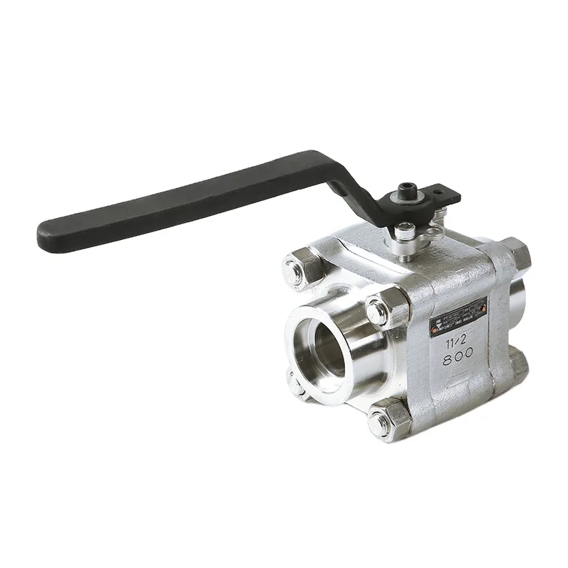 HBV-100 High Pressure Stainless Steel Ball Valve 4" Casting SS ball valve 3 pieces full open global valve
HBV-100 High Pressure Stainless Steel Ball Valve 4" Casting SS ball valve 3 pieces full open global valve