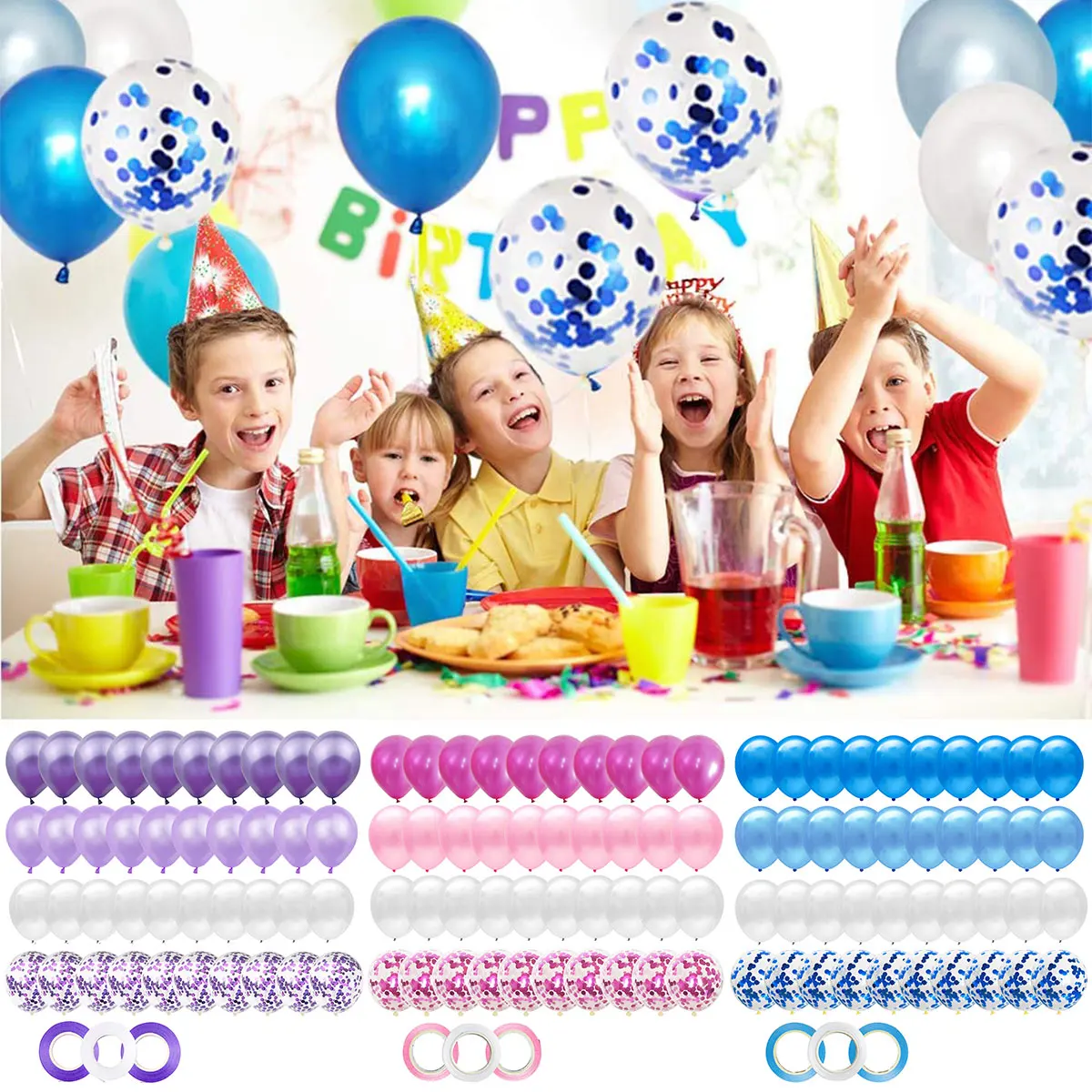 1 Set Latex Confetti Balloon Birthday Party Decor Balloons Kids Confetti Balloons Set Party Balloons Birthday Baloon Decoration
1 Set Latex Confetti Balloon Birthday Party Decor Balloons Kids Confetti Balloons Set Party Balloons Birthday Baloon Decoration