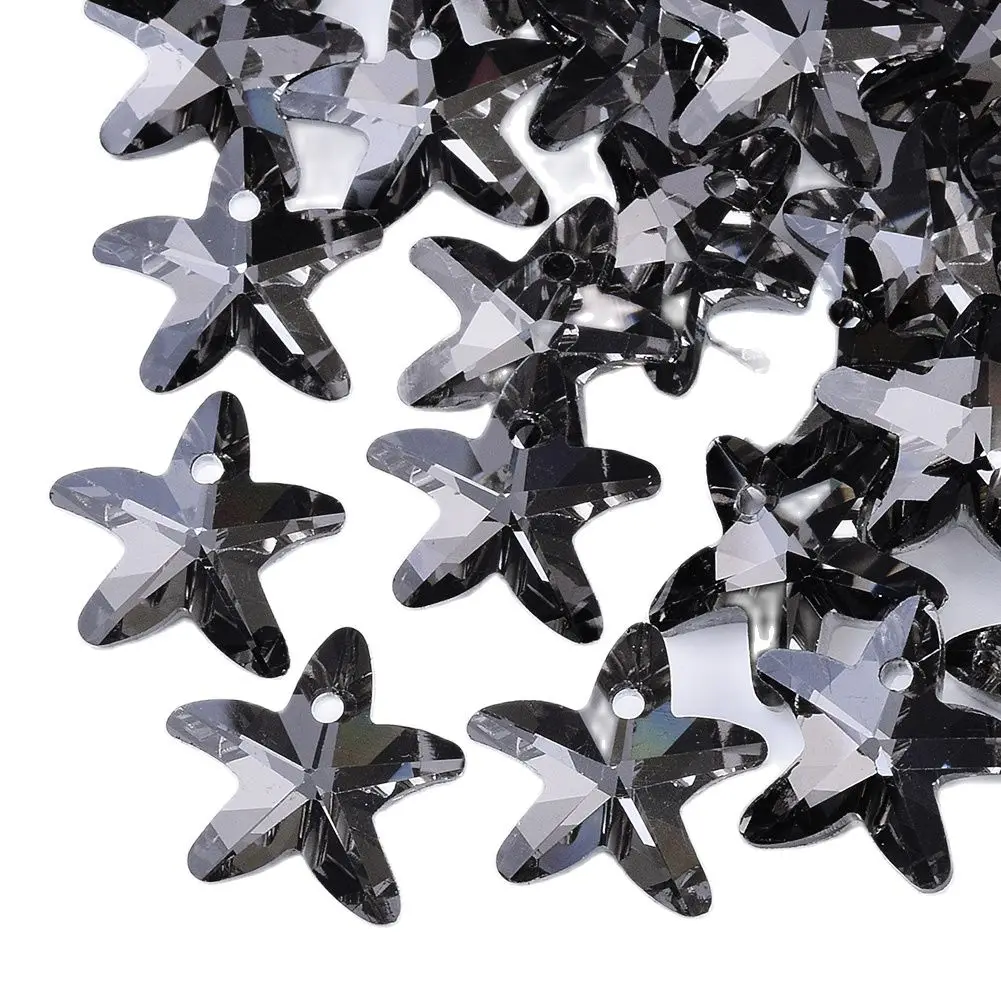 Kissitty 100Pcs Mixed Color Starfish Faceted Glass Charms Sea Stars Pendants for Handmade DIY Earring Bracelet Neckalce Jewelry
Kissitty 100Pcs Mixed Color Starfish Faceted Glass Charms Sea Stars Pendants for Handmade DIY Earring Bracelet Neckalce Jewelry