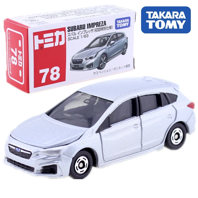 Takara Tomy Tomica No.78 Subaru Impreza (First Special Specification) 1/63 Car Kids Toys Motor Vehicle Diecast Metal Model
Takara Tomy Tomica No.78 Subaru Impreza (First Special Specification) 1/63 Car Kids Toys Motor Vehicle Diecast Metal Model