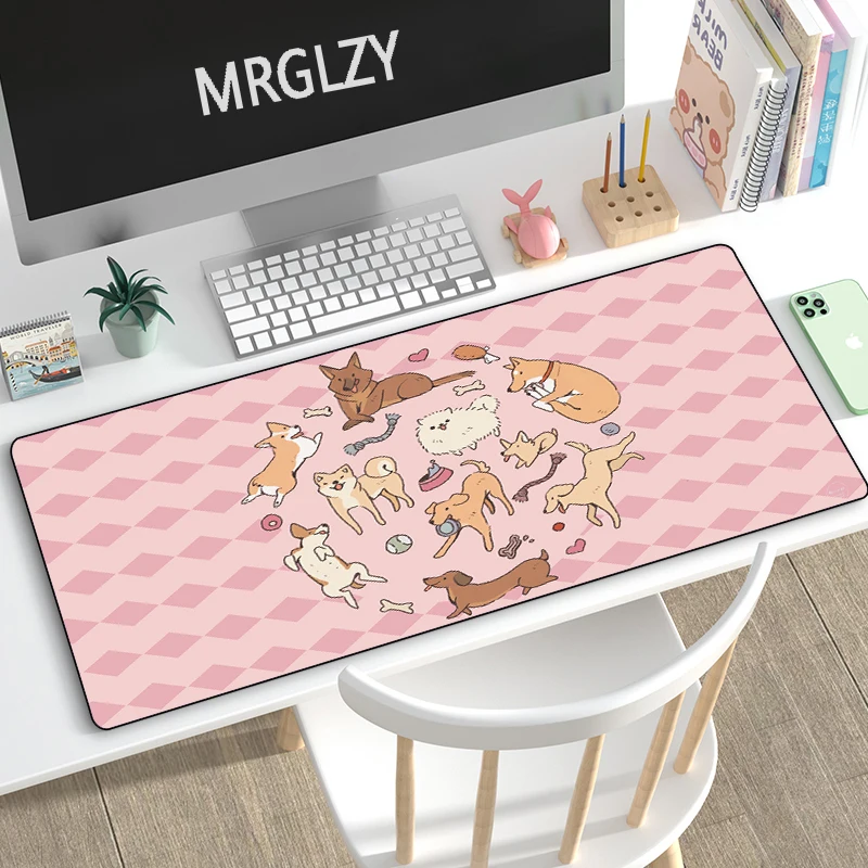 Cute Shiba Inu Multi-size Gaming Accessoroes Dog Pink Anime Mouse Pad Large Mousepads Laptop Gamer Mechanical Keyboard Desk Mat
Cute Shiba Inu Multi-size Gaming Accessoroes Dog Pink Anime Mouse Pad Large Mousepads Laptop Gamer Mechanical Keyboard Desk Mat