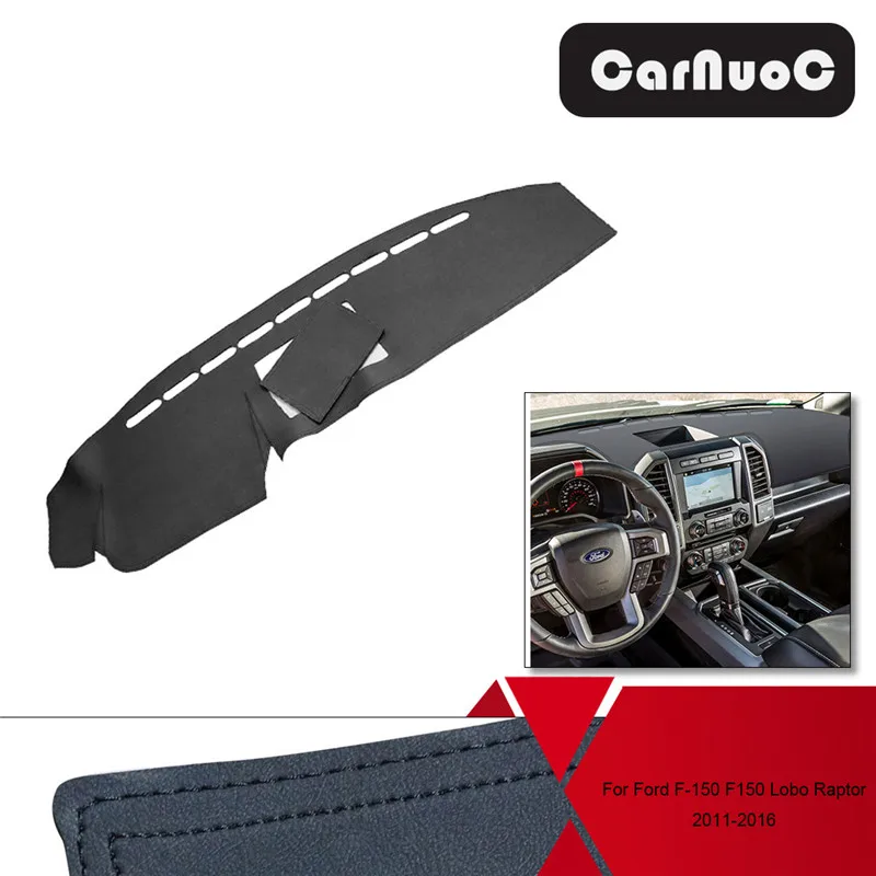 For Ford F-150 F150 Lobo Raptor 2011-2016 Car Dashboard Cover Mat Sun Shade Pad Instrument Panel Carpets Protector Accessories
For Ford F-150 F150 Lobo Raptor 2011-2016 Car Dashboard Cover Mat Sun Shade Pad Instrument Panel Carpets Protector Accessories