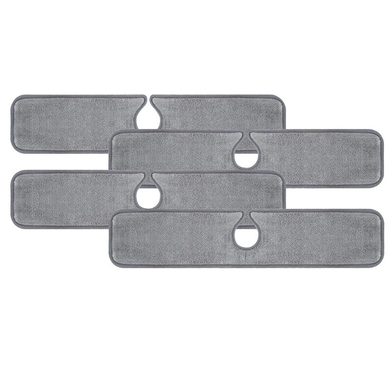 4 Pcs Kitchen Sink Splash Mat Microfiber Faucet Splash Catcher Countertop Protector Absorbent Mat For Kitchen Bathroom
4 Pcs Kitchen Sink Splash Mat Microfiber Faucet Splash Catcher Countertop Protector Absorbent Mat For Kitchen Bathroom