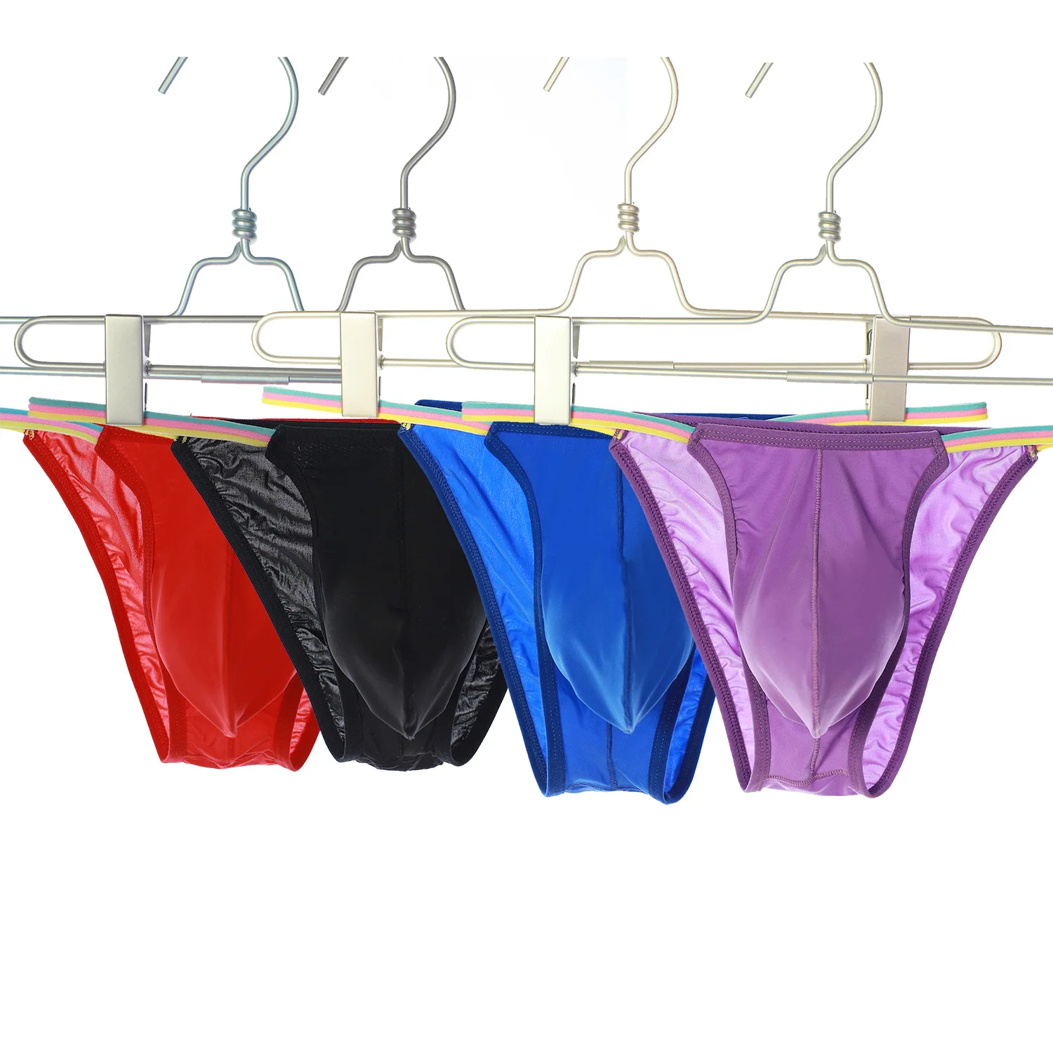 Men's Panties Solid color silky ultra-thin ice silk breathable sexy men's bikini low waist fun small briefs
Men's Panties Solid color silky ultra-thin ice silk breathable sexy men's bikini low waist fun small briefs
