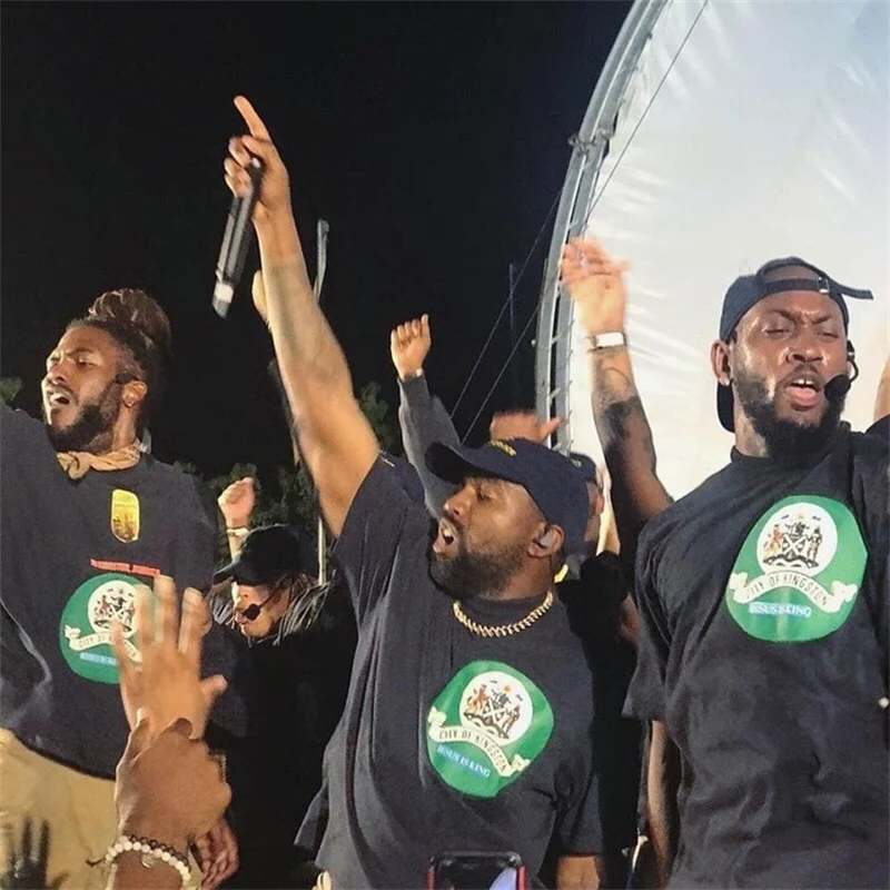 Kanye Jesus Is King Limited Street Hip-Hop Oversize High-Quality Cotton Short-Sleeved T-Shirt
Kanye Jesus Is King Limited Street Hip-Hop Oversize High-Quality Cotton Short-Sleeved T-Shirt