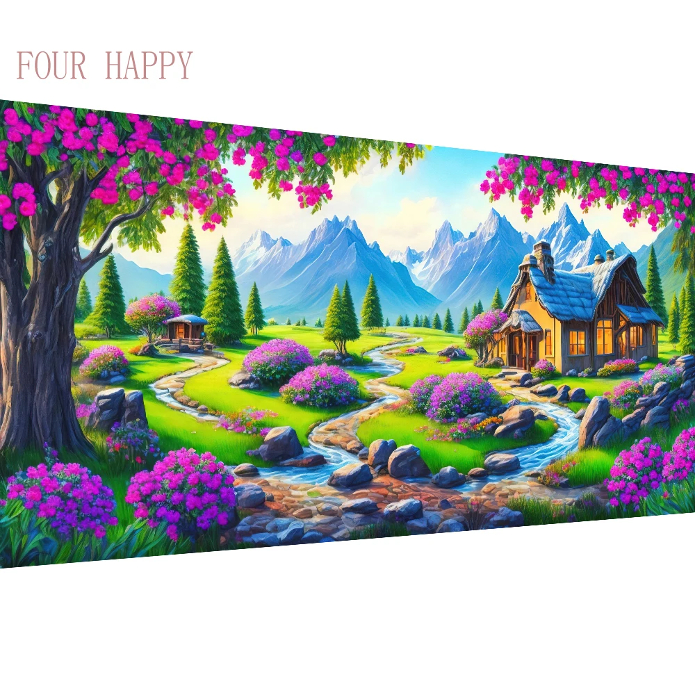 5D DIY большая алмазная живопись, вышивка крестиком, настенное искусство, пейзаж, полная круглая дрель, вышивка для домашнего декора, мультяшное животное 
5D DIY большая алмазная живопись, вышивка крестиком, настенное искусство, пейзаж, полная круглая дрель, вышивка для домашнего декора, мультяшное животное