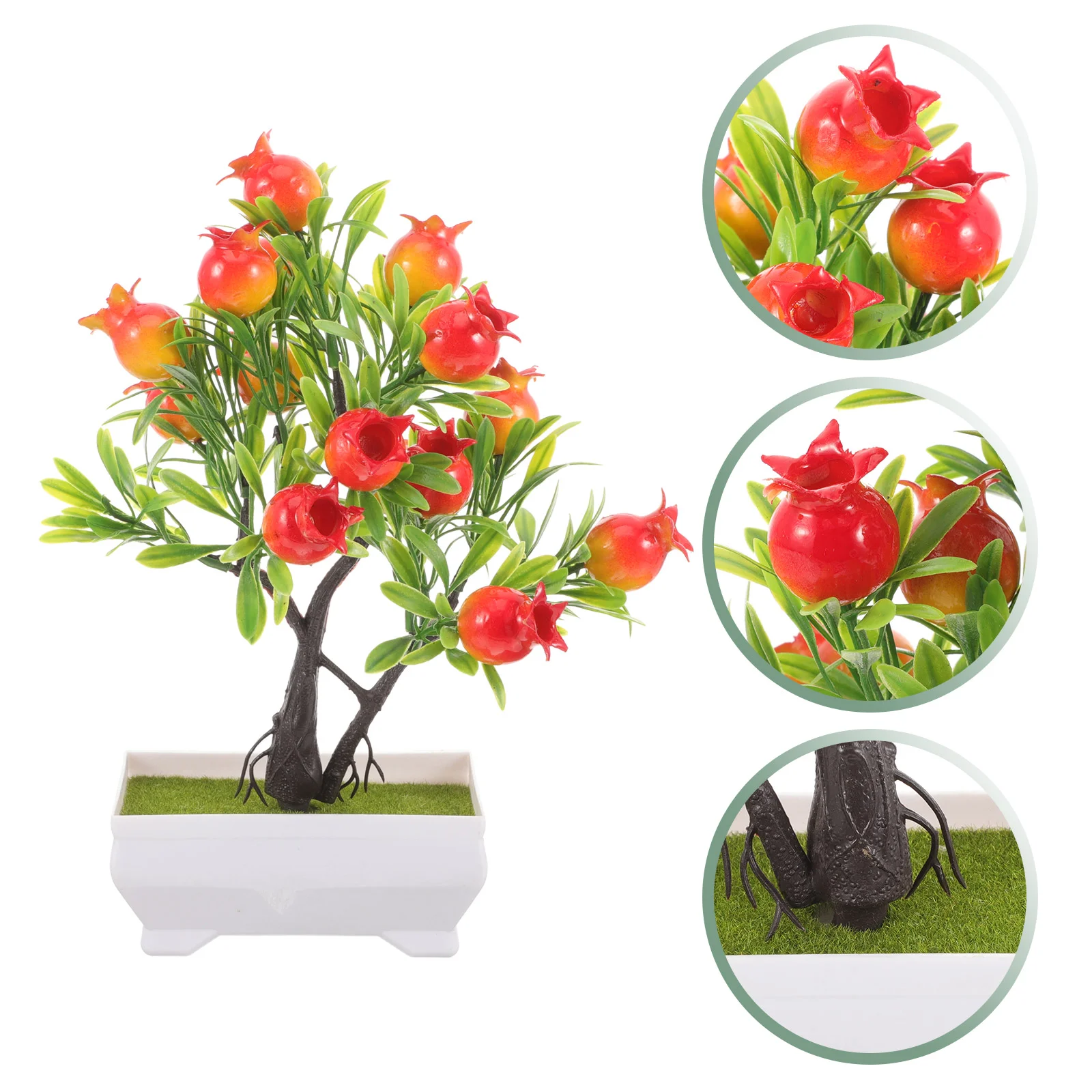 Lucky Fruit Artificial Tree Faux Bonsai Simulated Simulation Potted House Decorations Home Household
Lucky Fruit Artificial Tree Faux Bonsai Simulated Simulation Potted House Decorations Home Household