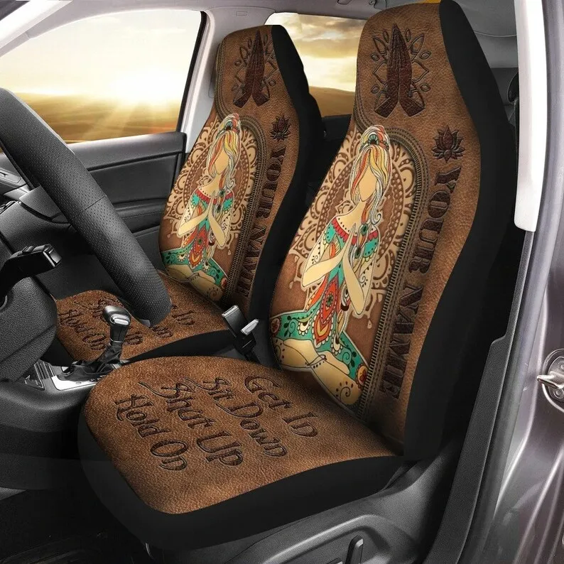 Personalized Name Namaste Yoga Hold on Car Seat Covers, Set Of 2 Car Seat Covers, Car Seat Protector, Car Seat Upholstery, Car D
Personalized Name Namaste Yoga Hold on Car Seat Covers, Set Of 2 Car Seat Covers, Car Seat Protector, Car Seat Upholstery, Car D