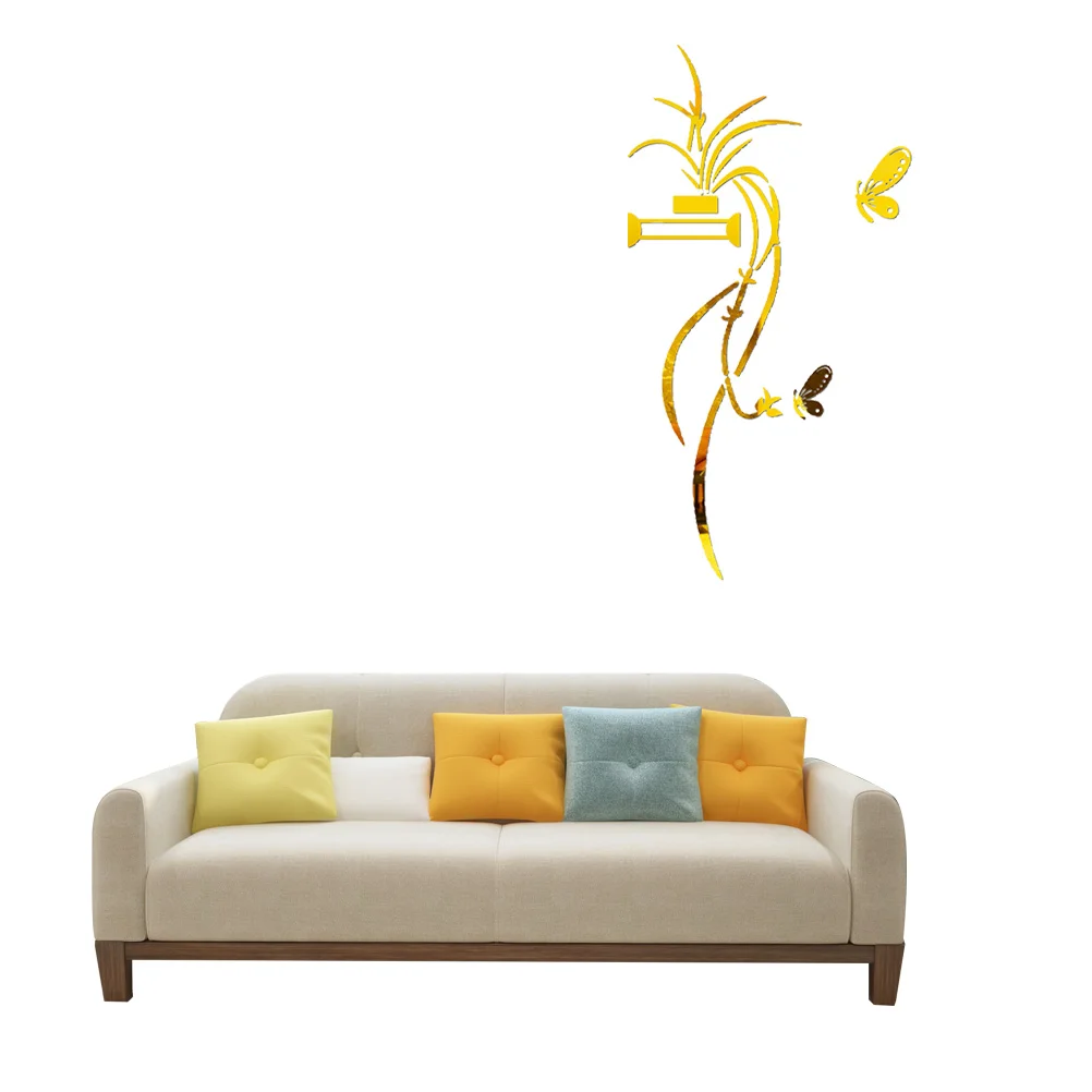 Wall Decal Appliques Embellishments Home Decor Decal Para Cuartos Chlorophytum Nordic Sticker 
Wall Decal Appliques Embellishments Home Decor Decal Para Cuartos Chlorophytum Nordic Sticker