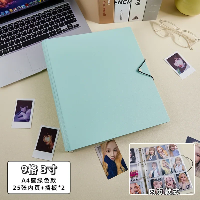 Фотоальбом IMYY A4 для фотокарт 25 шт.
Фотоальбом IMYY A4 для фотокарт 25 шт.