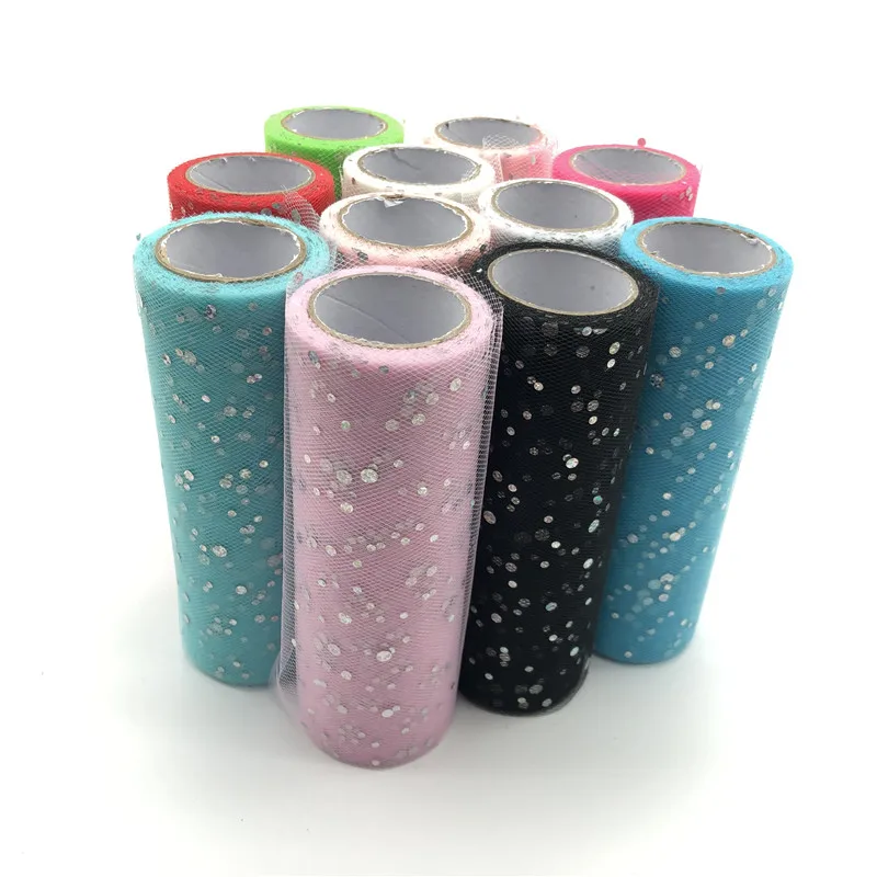 Glitter Sequin Tulle Roll 10 Yards 15cm Organza Laser Crafts Tutu Fabric Wedding Decoration White Tulle Birthday Party Supplies
Glitter Sequin Tulle Roll 10 Yards 15cm Organza Laser Crafts Tutu Fabric Wedding Decoration White Tulle Birthday Party Supplies