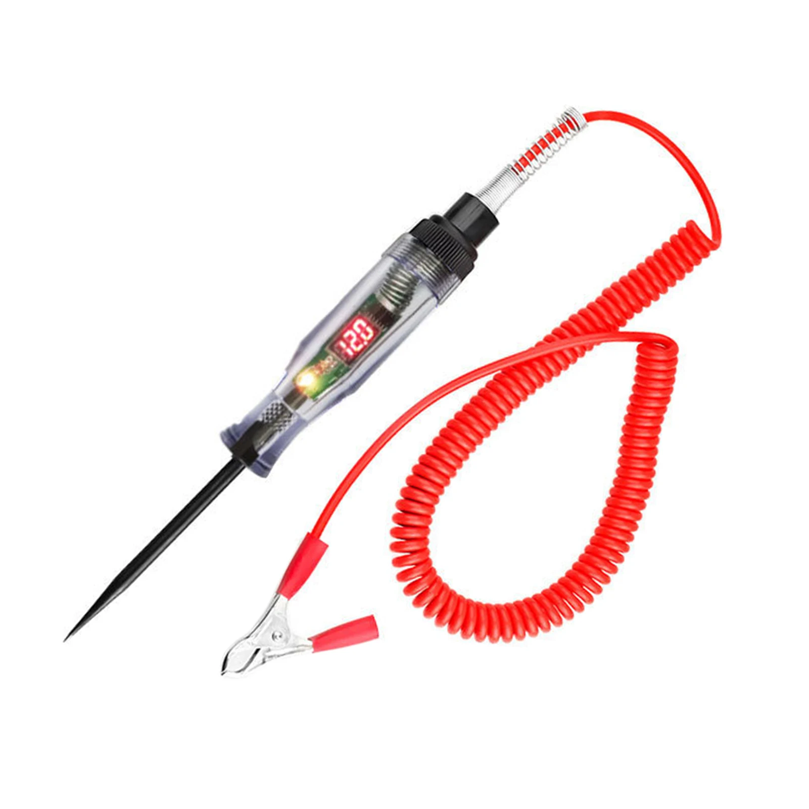 3-48 V DC Car Truck Voltage Circuit Long Probe Pen Light Tester Digital Display Bulb Automobile Diagnostic Tools Auto Repair
3-48 V DC Car Truck Voltage Circuit Long Probe Pen Light Tester Digital Display Bulb Automobile Diagnostic Tools Auto Repair