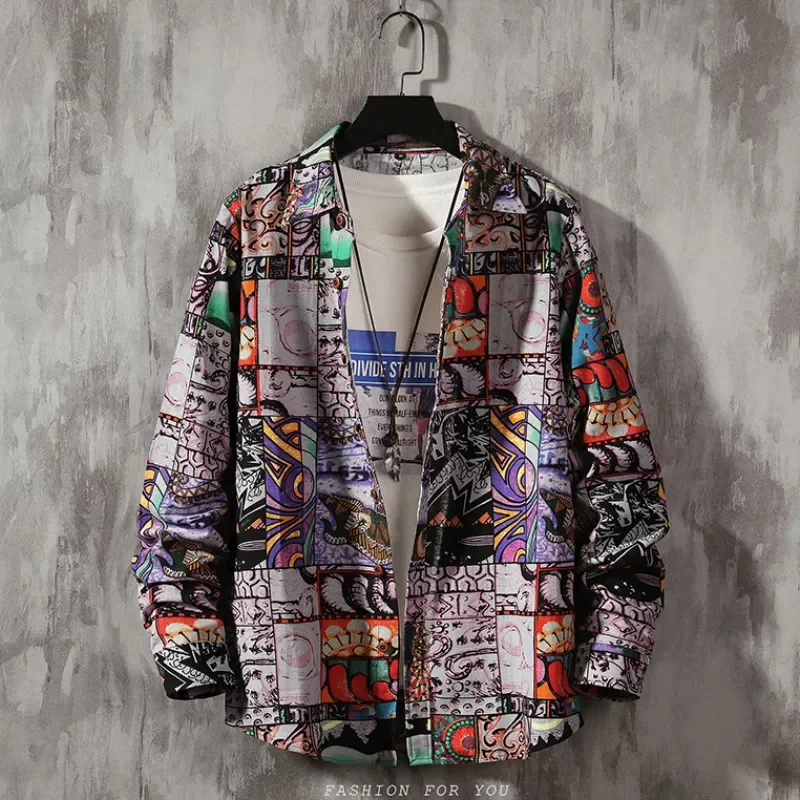 Casual Flower Printed Shirt Turn-Down Collar Slim Fit Linen Cotton Shirts Mens Clothing Beach Shirt Hawaiian Style Fashion Mens
Casual Flower Printed Shirt Turn-Down Collar Slim Fit Linen Cotton Shirts Mens Clothing Beach Shirt Hawaiian Style Fashion Mens