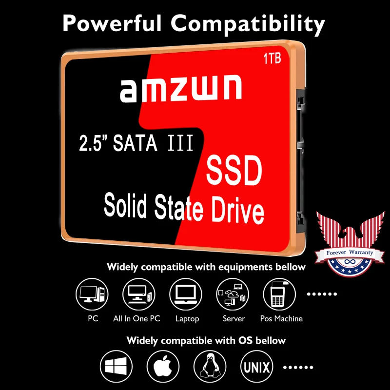 Internal Solid State Drive, 2.5 HDD SSD 120GB128GB 240GB 256GB SSD 480GB 512GB 960GB1TB SATA HDD for computer and laptop desktop
Internal Solid State Drive, 2.5 HDD SSD 120GB128GB 240GB 256GB SSD 480GB 512GB 960GB1TB SATA HDD for computer and laptop desktop