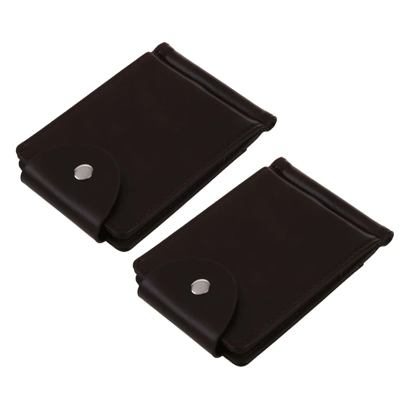 2X Ultra-Thin Slim Men Leather Money Clip Wallets ID Credit Card Holder Coin Purse Brown
2X Ultra-Thin Slim Men Leather Money Clip Wallets ID Credit Card Holder Coin Purse Brown