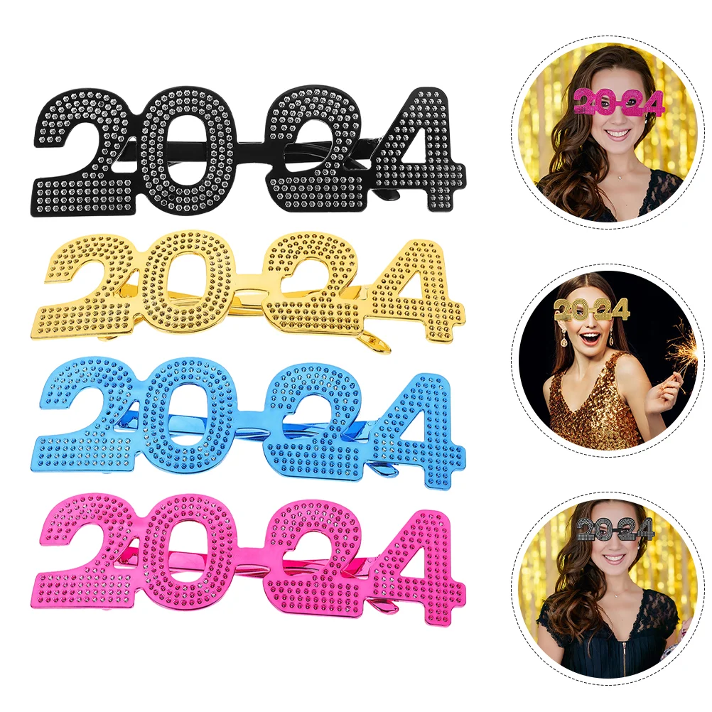 4 Pcs Glasses Party Use Eyewear Clothing New Year Supplies Funny Dancing Eyeglasses Props 2024
4 Pcs Glasses Party Use Eyewear Clothing New Year Supplies Funny Dancing Eyeglasses Props 2024