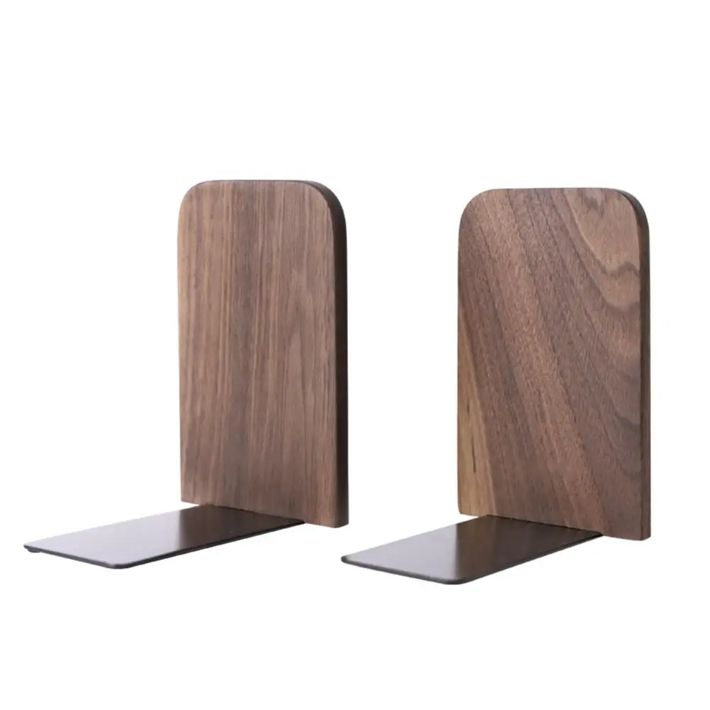 2PCS Storage Office Supplies Bookend Organizer Book Stand Black Walnut Home Desktop Non Skid Work For Students Wooden Holder
2PCS Storage Office Supplies Bookend Organizer Book Stand Black Walnut Home Desktop Non Skid Work For Students Wooden Holder