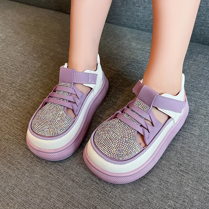 Children Summer Sport Shoes Kid Breathable Running Sandals Autumn Girls Hollow Design Casual Shoes Baby Cute Bling Beach Sandals
Children Summer Sport Shoes Kid Breathable Running Sandals Autumn Girls Hollow Design Casual Shoes Baby Cute Bling Beach Sandals