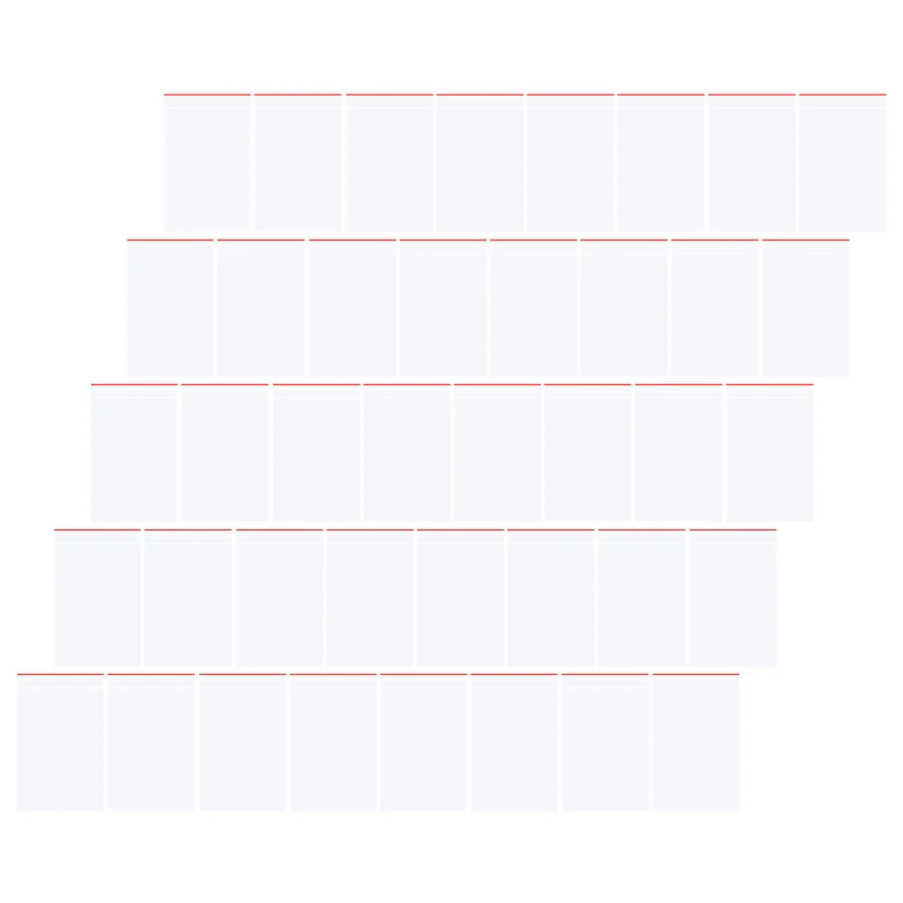 100 Pcs Food Bag Storage Bags Jewelry Red Edge Sealed Press Sealing Packing Grip 
100 Pcs Food Bag Storage Bags Jewelry Red Edge Sealed Press Sealing Packing Grip