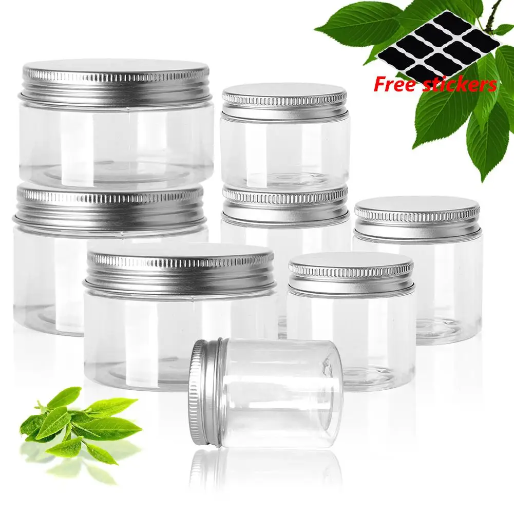 Пустые пластиковые прозрачные косметические банки 24 шт./лот, контейнер для косметики, прозрачная банка, контейнер для образцов крема для ли... 
Пустые пластиковые прозрачные косметические банки 24 шт./лот, контейнер для косметики, прозрачная банка, контейнер для образцов крема для ли...