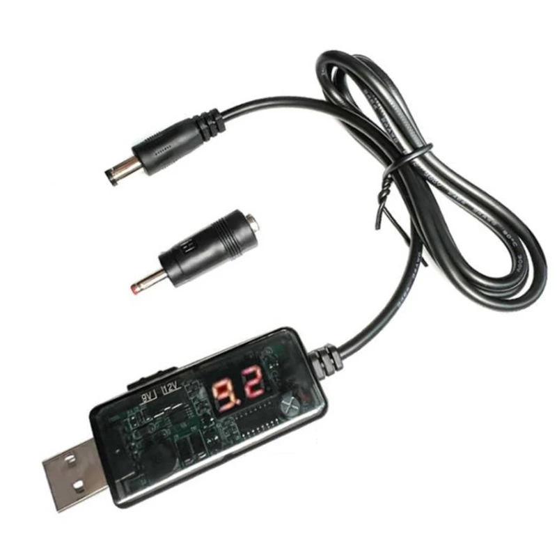 5 В до 9 в 12 В Настраиваемый усилитель напряжения линия USB к кабелю преобразователя
5 В до 9 в 12 В Настраиваемый усилитель напряжения линия USB к кабелю преобразователя