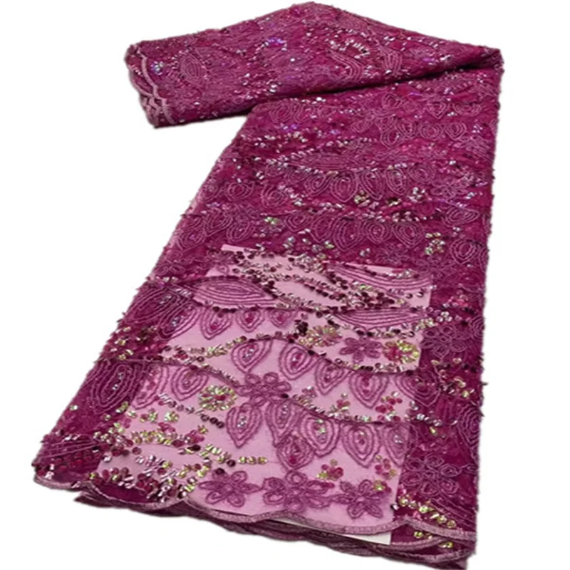 African Lace Fabric 2022 High Quality Sequins Material Latest Nigerian French Sequins Lace Fabric For Party Dress FD79
African Lace Fabric 2022 High Quality Sequins Material Latest Nigerian French Sequins Lace Fabric For Party Dress FD79