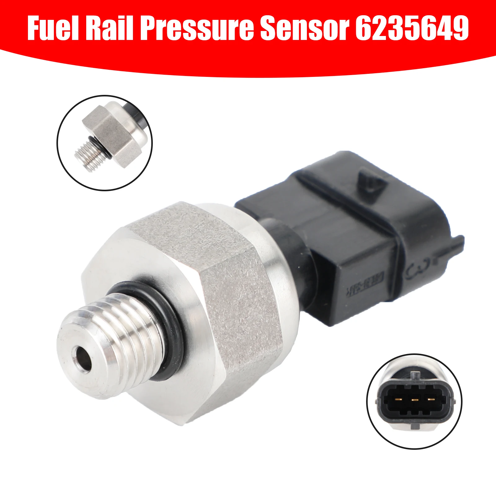 Areyourshop Fuel Rail Pressure Sensor 6235649 for Opel Signum Vectra C + CC Zafira B 2.2 Car Accessories Parts
Areyourshop Fuel Rail Pressure Sensor 6235649 for Opel Signum Vectra C + CC Zafira B 2.2 Car Accessories Parts
