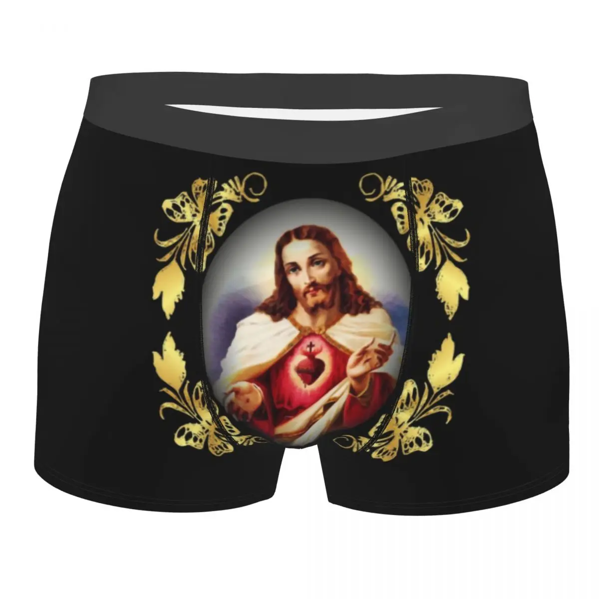 Sacred Heart Of Jesus Catholic Underwear Men Stretch Religion Christian Boxer Briefs Shorts Panties Soft Underpants For Homme
Sacred Heart Of Jesus Catholic Underwear Men Stretch Religion Christian Boxer Briefs Shorts Panties Soft Underpants For Homme