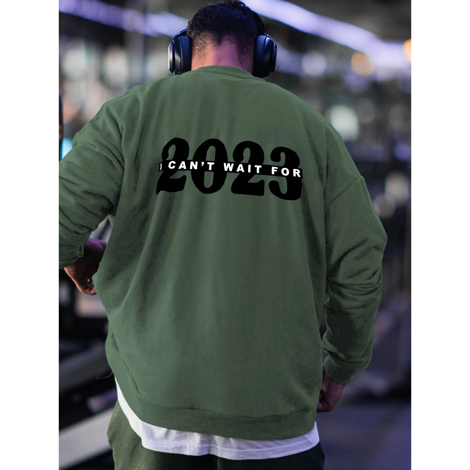 Badassdude I Can't Wait for 2023 Letter Printing Men's Casual Long Sleeved Shirt
Badassdude I Can't Wait for 2023 Letter Printing Men's Casual Long Sleeved Shirt