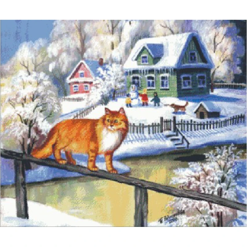 3777 Cross Stitch Kit Cross-stitch Christmas Products Promotion Free Shipping DIY Craft Embroidery Fabric Thread Set Hobby Adult
3777 Cross Stitch Kit Cross-stitch Christmas Products Promotion Free Shipping DIY Craft Embroidery Fabric Thread Set Hobby Adult