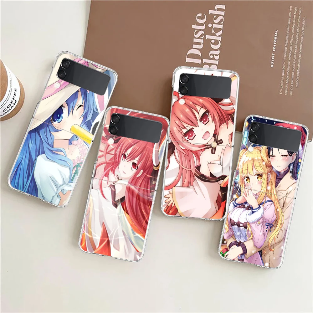 Date A Live Anime ZFlip4 ZFlip3 Phone Case For Samsung Z Flip 3 Transparent Hard Shell Z Flip 4 Galaxy Cover ZFlip 5G Folding
Date A Live Anime ZFlip4 ZFlip3 Phone Case For Samsung Z Flip 3 Transparent Hard Shell Z Flip 4 Galaxy Cover ZFlip 5G Folding