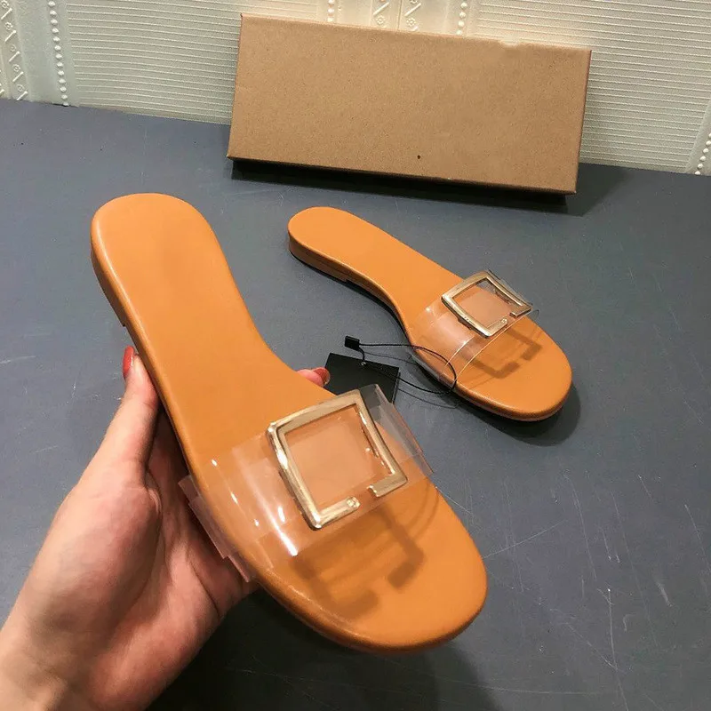 Summer Shoes Women's Shoes for 2021 Fashion Transparent Flat Slippers 2021 New Brand Metal Square Buckle Slip on Woman Slides
Summer Shoes Women's Shoes for 2021 Fashion Transparent Flat Slippers 2021 New Brand Metal Square Buckle Slip on Woman Slides