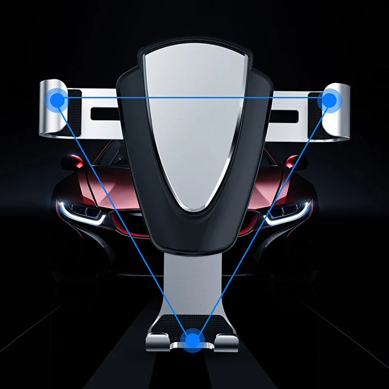 Car Phone Holder Alloy Gravity Car Bracket Air Vent Stand Mount For Phone Support Telephone Voiture
Car Phone Holder Alloy Gravity Car Bracket Air Vent Stand Mount For Phone Support Telephone Voiture