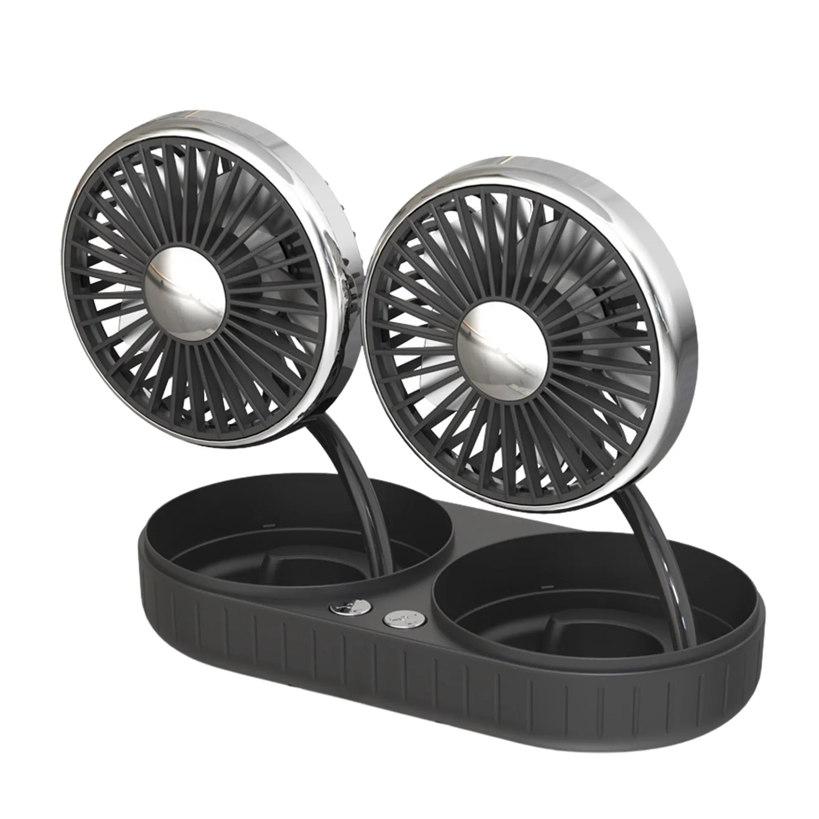 Car Fan Dual Head Vehicle Mounted Portable Fan USB Charging 360 Degree Rotating 3 Speed Adjustment Mute Desk Fan For Dashboard
Car Fan Dual Head Vehicle Mounted Portable Fan USB Charging 360 Degree Rotating 3 Speed Adjustment Mute Desk Fan For Dashboard