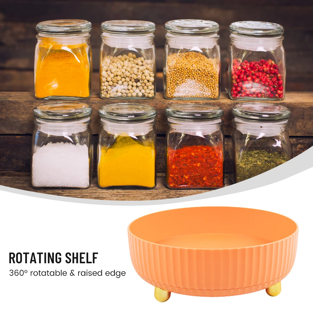 1pc Rotating Storage Rack Shelf 360° Rotatable Spice Rack PP For Kitchen Cabinets Bathroom Office Closet Rotating Organizer
1pc Rotating Storage Rack Shelf 360° Rotatable Spice Rack PP For Kitchen Cabinets Bathroom Office Closet Rotating Organizer