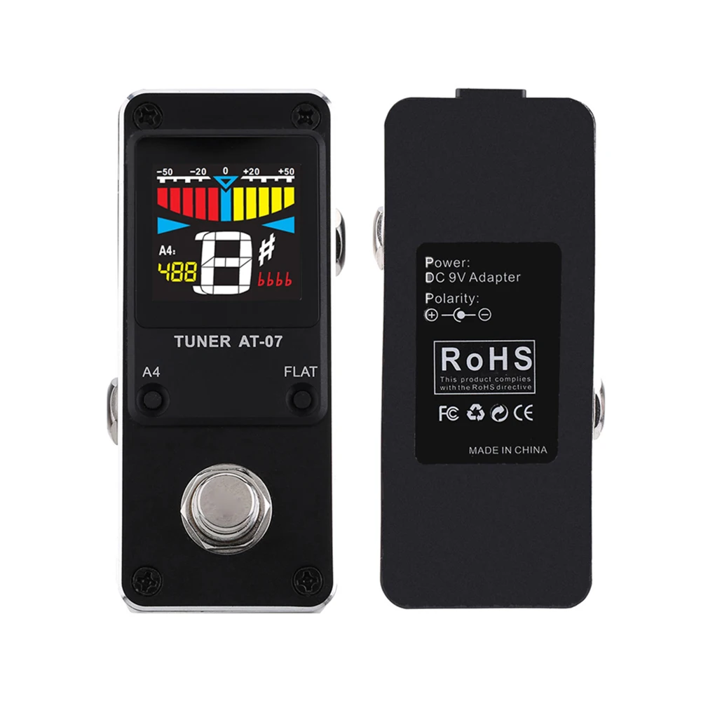 Foot Guitar Tuner Adjustable Effect Pedal Metal Shell Lightweight High-definition Display Pedals Tuners for Stage Studio
Foot Guitar Tuner Adjustable Effect Pedal Metal Shell Lightweight High-definition Display Pedals Tuners for Stage Studio